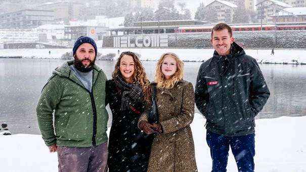 «Welcome» in St. Moritz