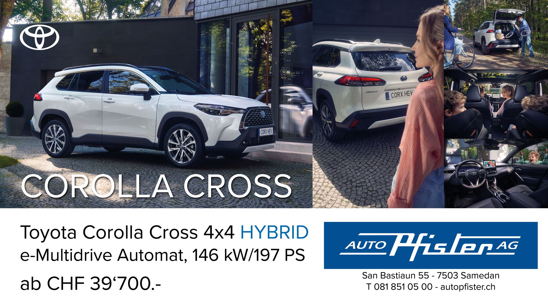 Toyota Corolla Cross 4×4 Hybrid